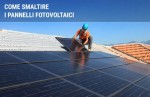 Come si smaltiscono i pannelli fotovoltaici Come si smaltiscono i pannelli fotovoltaici