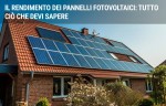 Il rendimento dei pannelli fotovoltaici: tutto ciò che devi sapere Il rendimento dei pannelli fotovoltaici: tutto ciò che devi sapere