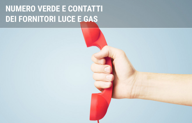 Numero Verde E Contatti Dei Fornitori Luce E Gas Facile It