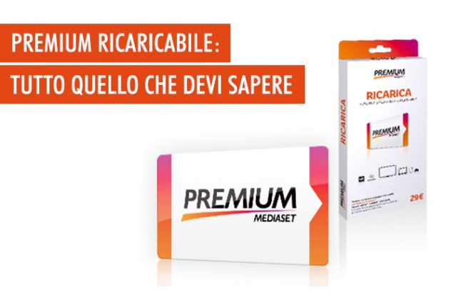 Mediaset Premium ricaricabile: la tessera prepagata in 5 pillole