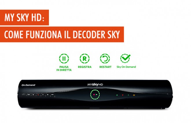 My Sky HD: come funziona il decoder Sky